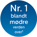 Det f&oslash;rende m&aelig;rke, som anbefales af m&oslash;dre